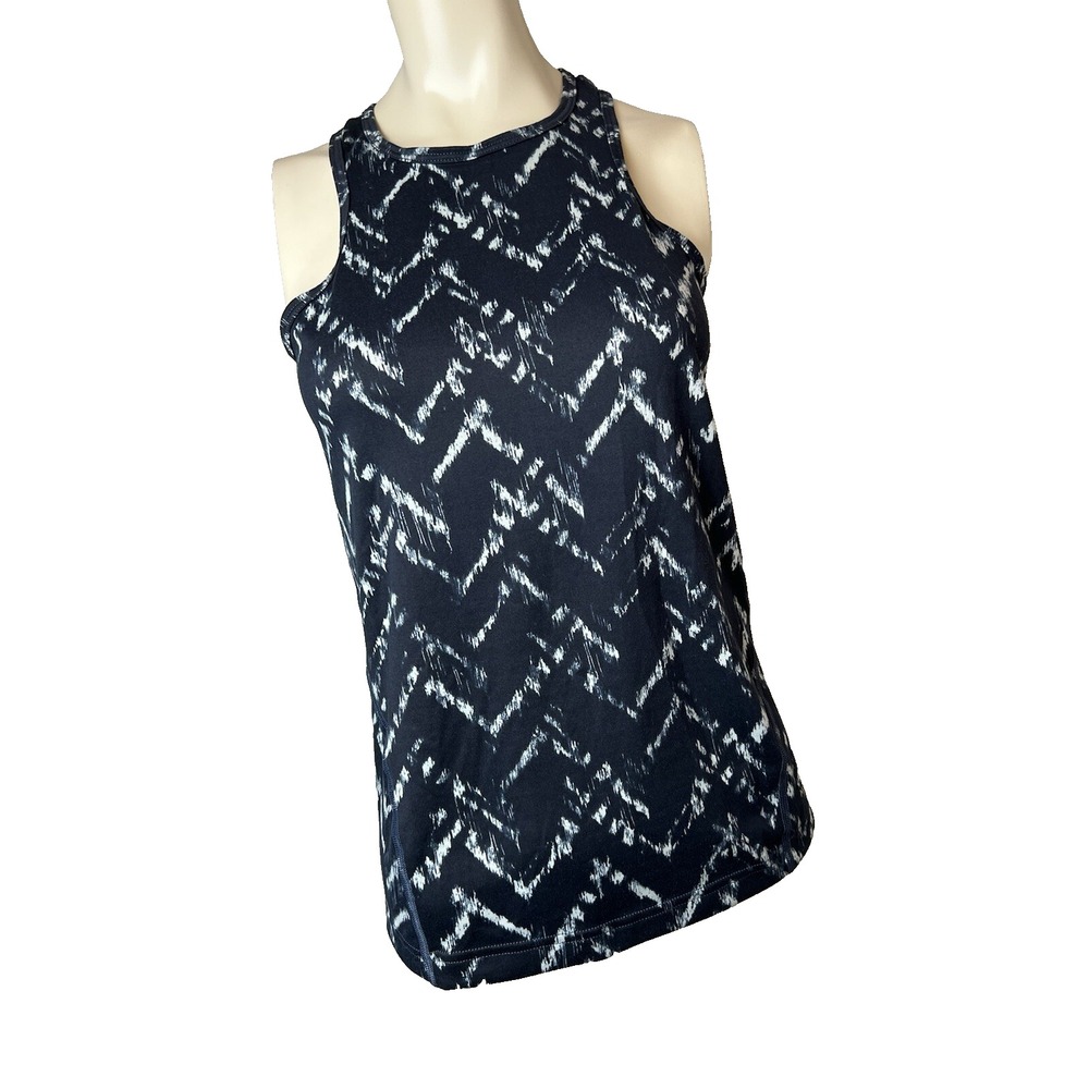 The North Face Womens Small Navy/White Racerback Tank Top